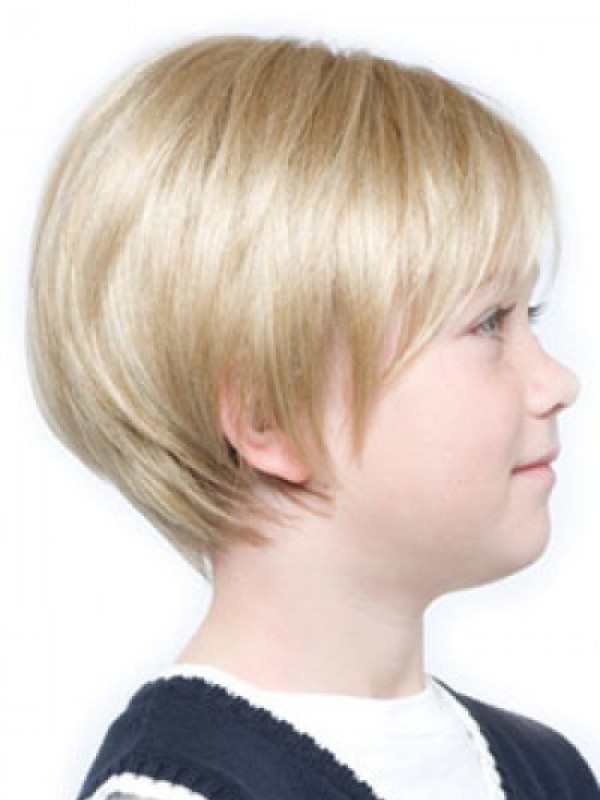 Monofilament-Pruiken Voor Kinderen Met Korte Bob