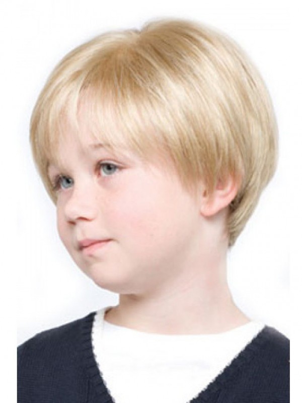 Monofilament-Pruiken Voor Kinderen Met Korte Bob