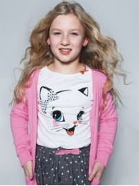 Blonde Golvende Lange Kinderpruiken