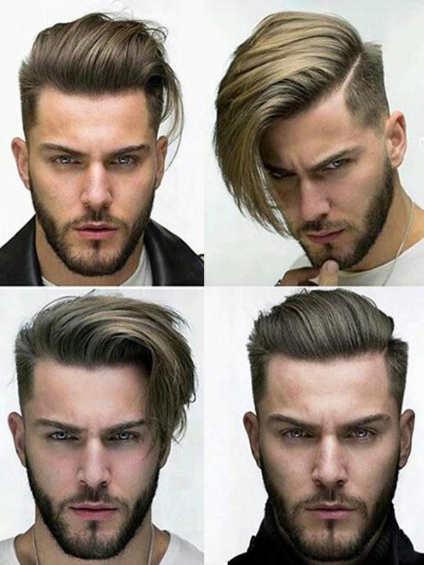 8 "X 10" Haarstukjes Voor Mannen Menselijk Haar