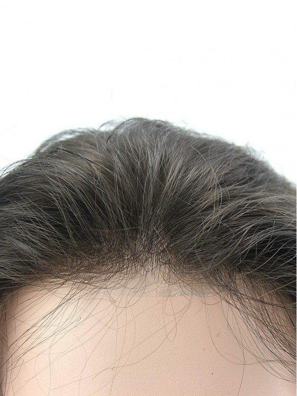 8 "X 10" Haarvervangende Kleur Voor Toupetjes Voor Heren