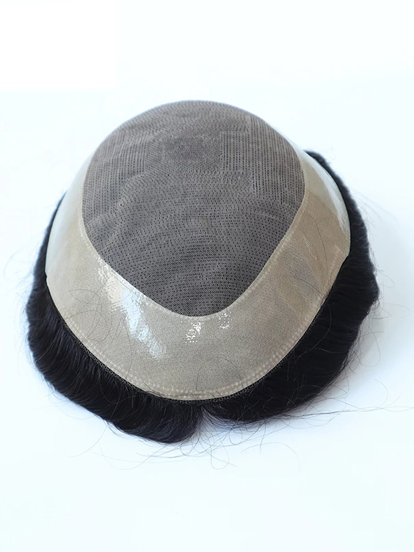 8 "X 10" Toupetje Voor Mannen Haarstukjes Van Echt Haar Voor Mannen 