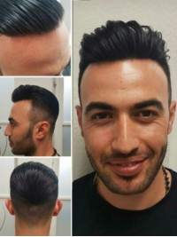 8 "X 10" 8 "X10" Steil Haar Stukken Voor Mannen