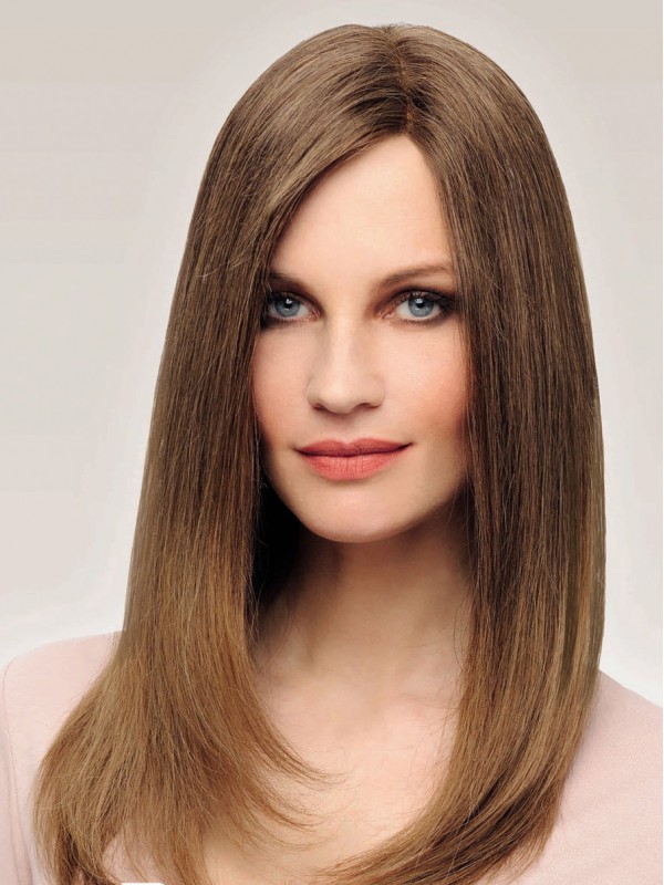 Rechte Full Lace Lange Remy-Pruiken Van Echt Haar
