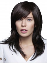 Full Lace Synthetische Rechte Lange Pruiken