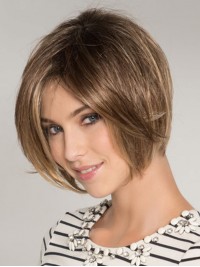Bob Rechte Korte Synthetische Lace Front Pruiken