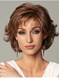 Lace Front Halflang Betaalbare Monofilament Pruiken